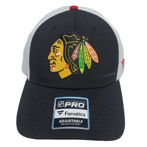 NHL Chicago Blackhawks Rinkside Trucker Adjustable Cap